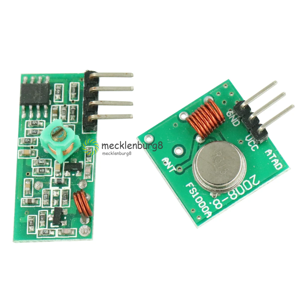 

5 пар, модуль для беспроводного пульта дистанционного управления ARM / MCU WL DIY 433 МГц/315 МГц