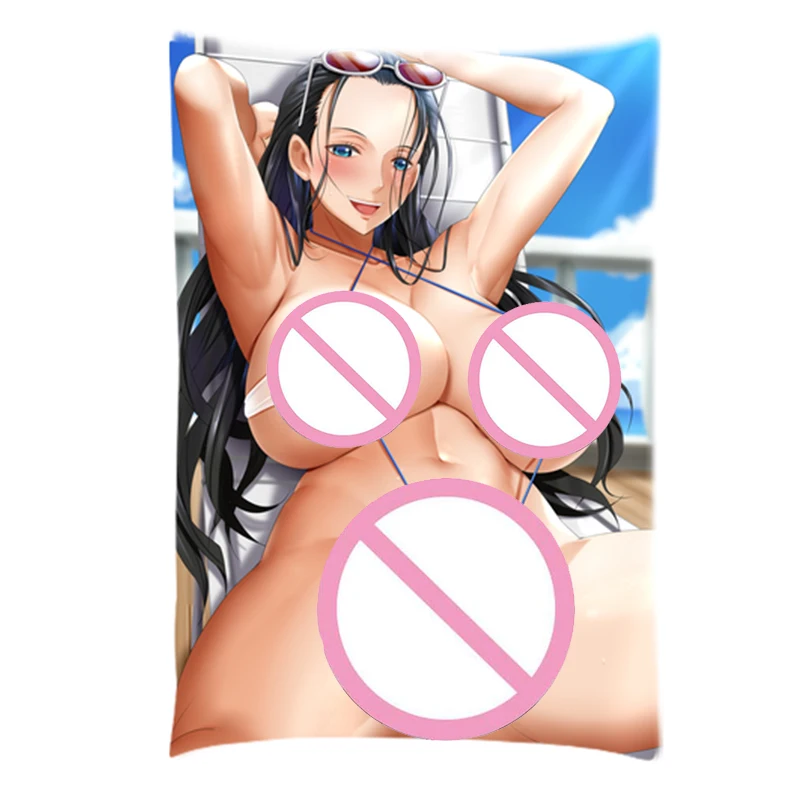 Слитный аниме персонажи сексуальная девушка нами и ширахоши Подушка Боа Хэнкок