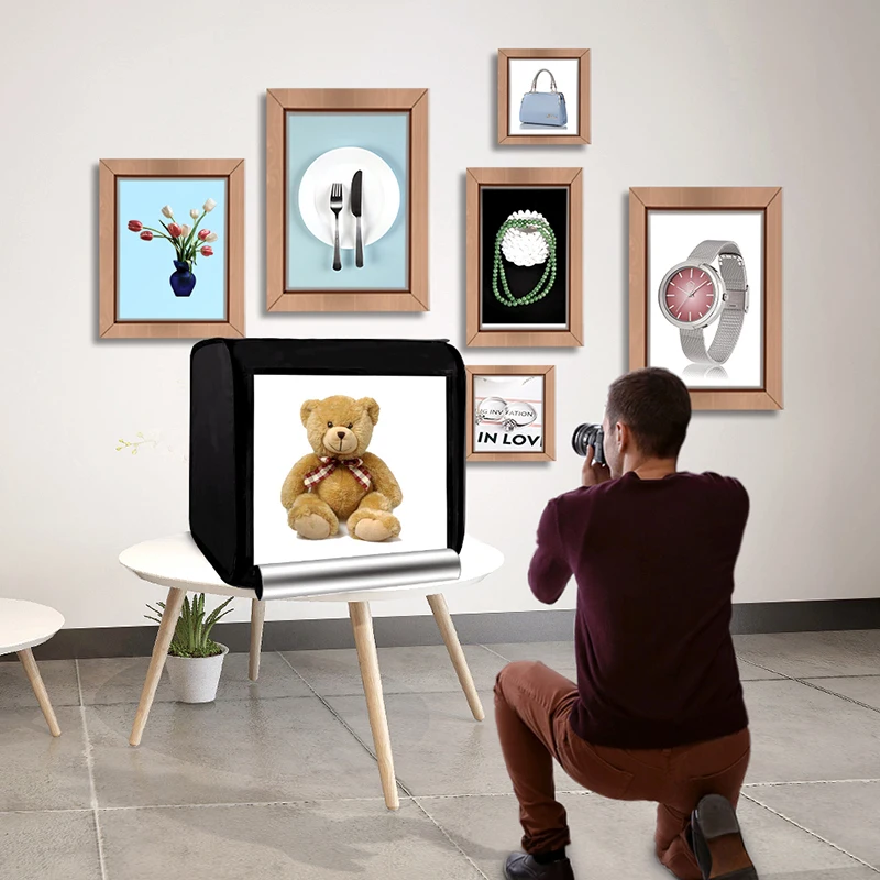 Дом для съемок в фотостудии 40 см/60 см светодиодный светильник комната затемнения