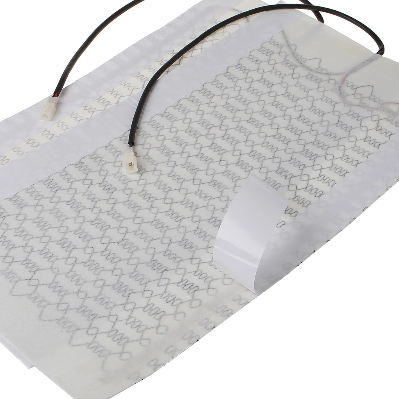 

NEW 1 Seat 12V Universal Carbon Fiber High/Low Round Switch Car Heated Seat Pads