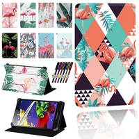 pu leather for lenovo tab 2 a7a8a10 70tab 3tab 4 tablet foldable dust proof scratch resistant case cover