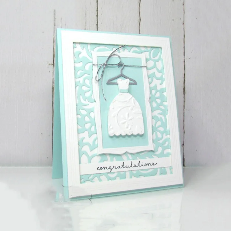 CH платье для вечеринки новый дизайн ремесло металлические Вырубные штампы