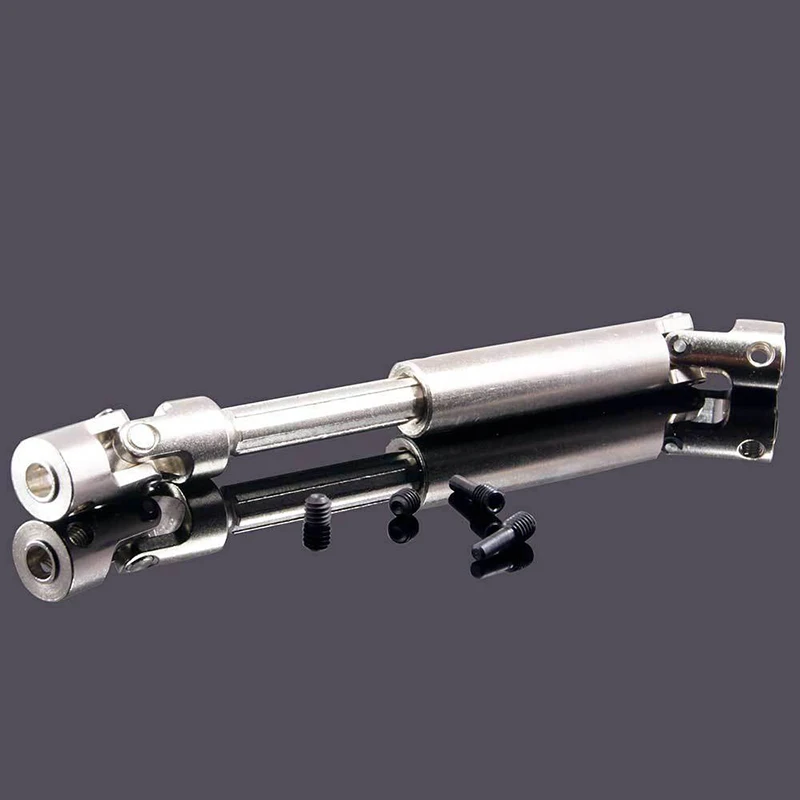 2Pcs Scx10 Steel Universal Drive Shaft With Cvd 110-155Mm For 1/10 Scale Models Rc Car Axial Crawler Tf2 Trx4 | Спорт и развлечения