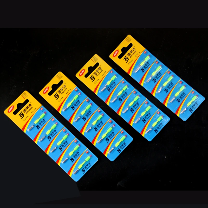 Зеленый электронный рыболовный поплавок 20 шт. светодиодный Электронный