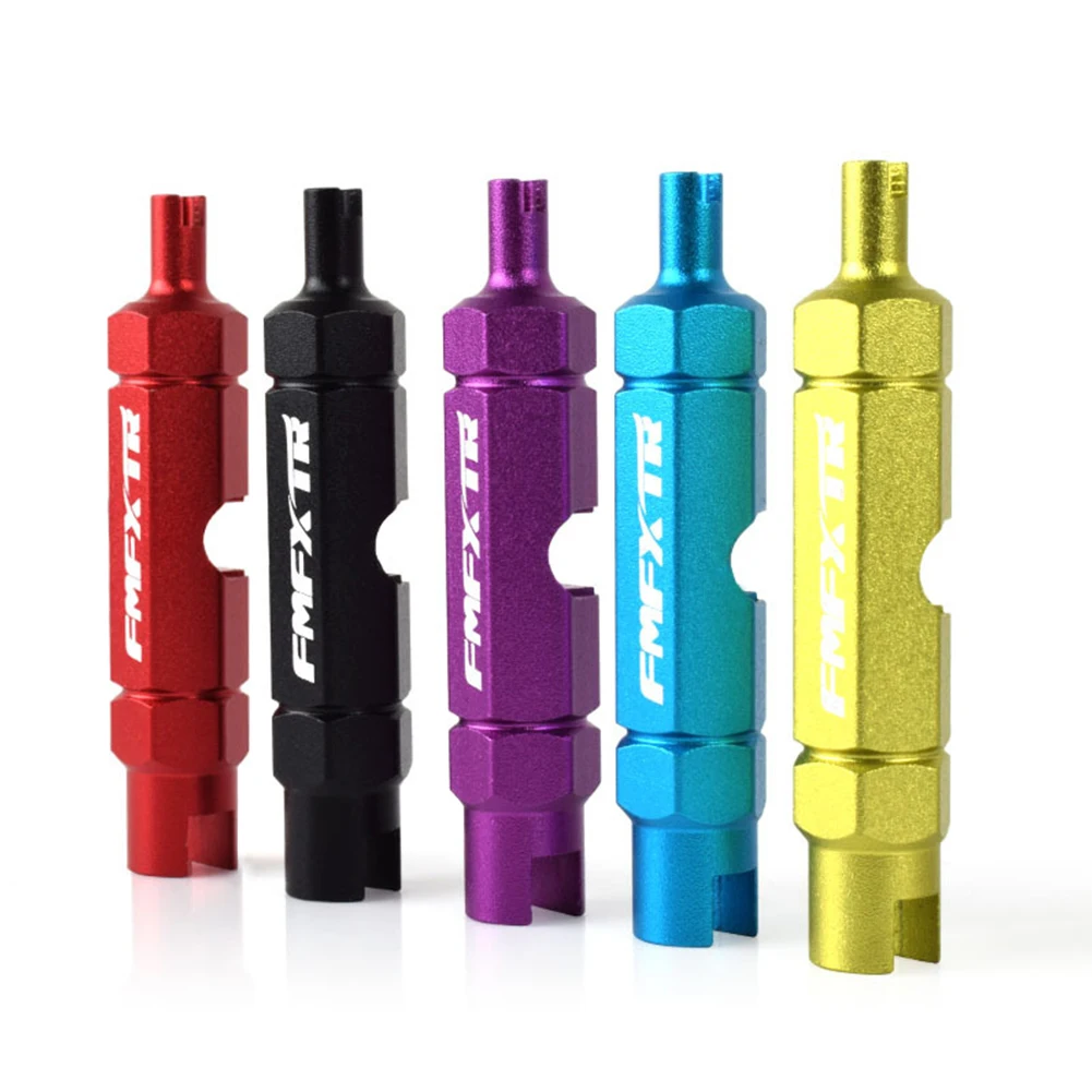 

Велосипедный сердечник клапана с двойной головкой из алюминиевого сплава, американский сердечник клапана, гаечный ключ, инструмент для рем...