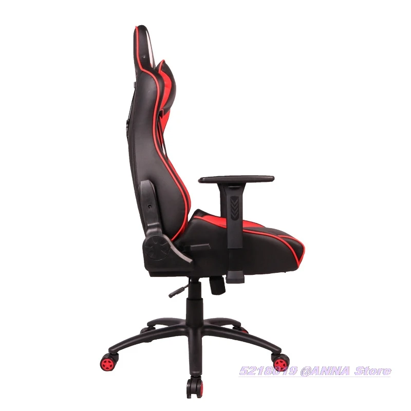 

2020New Computer Chair Minimalist High Quality Leather Gaming Chair BlackRed Home Supplies Swivel Ergonomic Office Liftable Seat