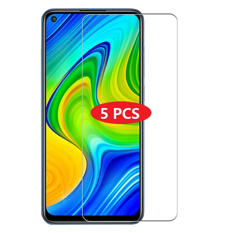 5 шт. 9H закаленное стекло для Xiaomi Redmi Note 9S 7 8 9 Pro 8T 5 Plus 6 6A 7A 8A 9A Mi 9 Lite 10X Poco X3 NFC защита для экрана