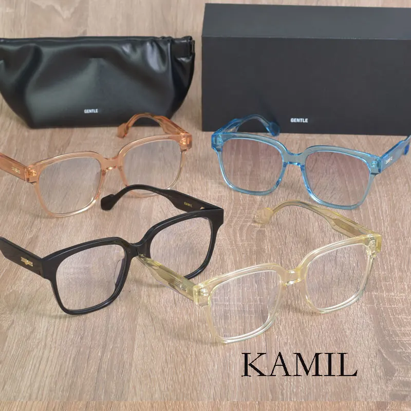 

Новые корейские Брендовые очки GM KAMIL, очки для чтения по рецепту при близорукости, женские и мужские очки с оригинальной коробкой, 2021