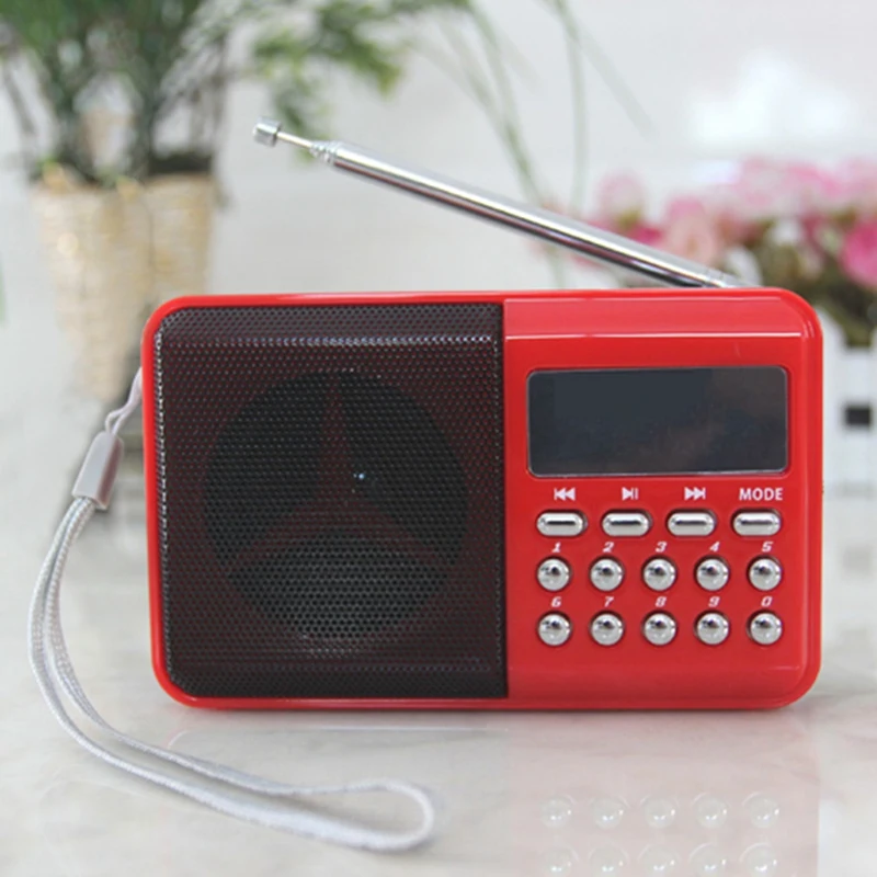 L-988 Hifi динамик микро-usb мини-динамик музыкальный плеер о-динамик с fm-радио mp3-плеер