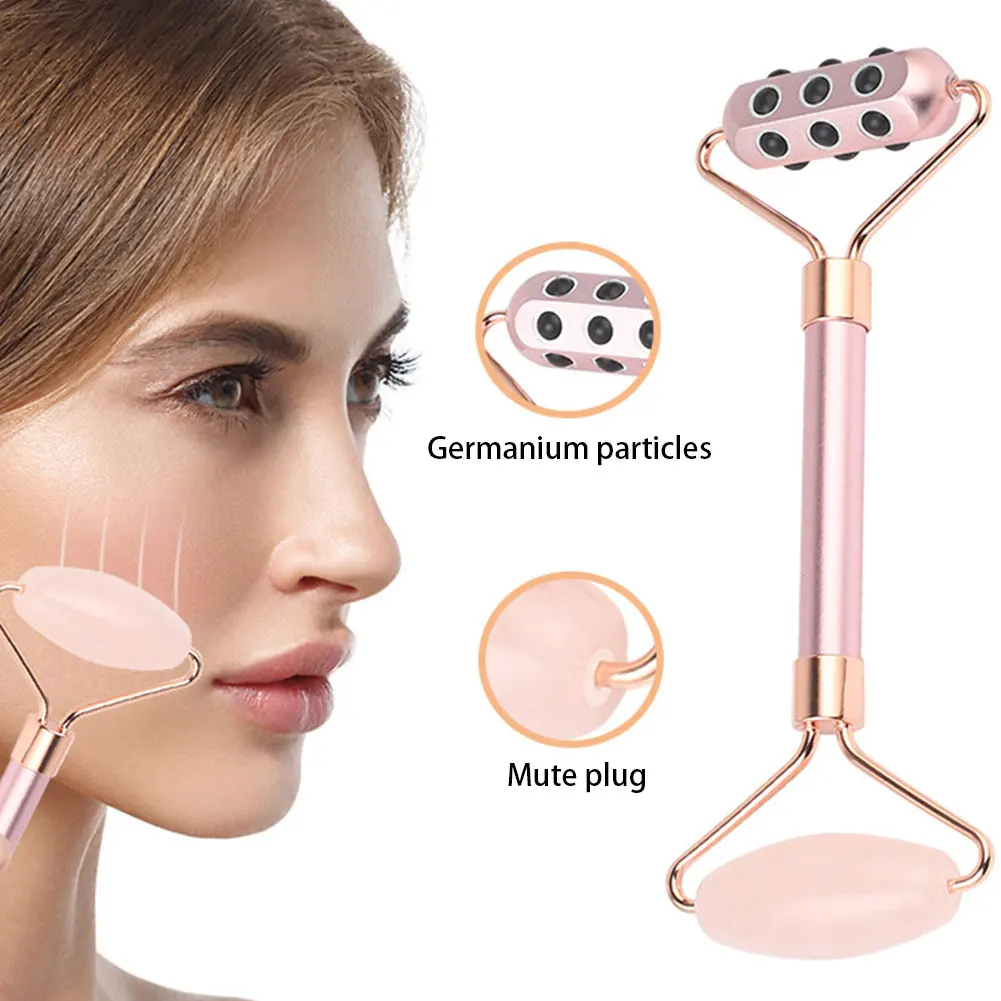 

1pc Portable Pratical Facial Massage Roller Natural Jade Anti Wrinkle Face Slimming Shaper Body Foot Relaxation Beauty Tool