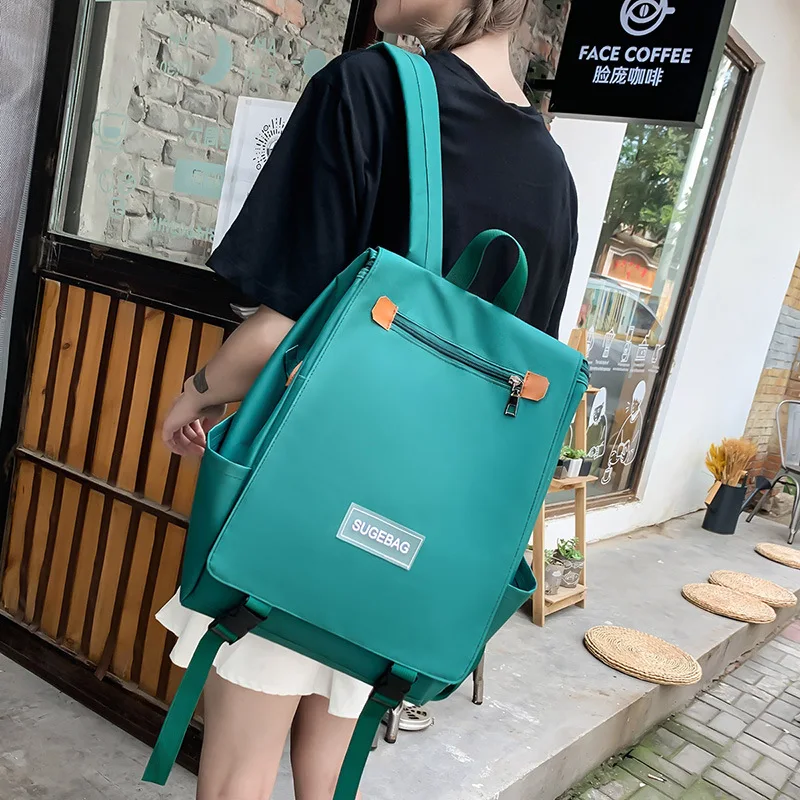 

4 Pcs Set Harajuku Women Laptop Backpack Canvas School Bags For Teenage Girls Kawaii College Student Kids Book Bag Rucksack 2021