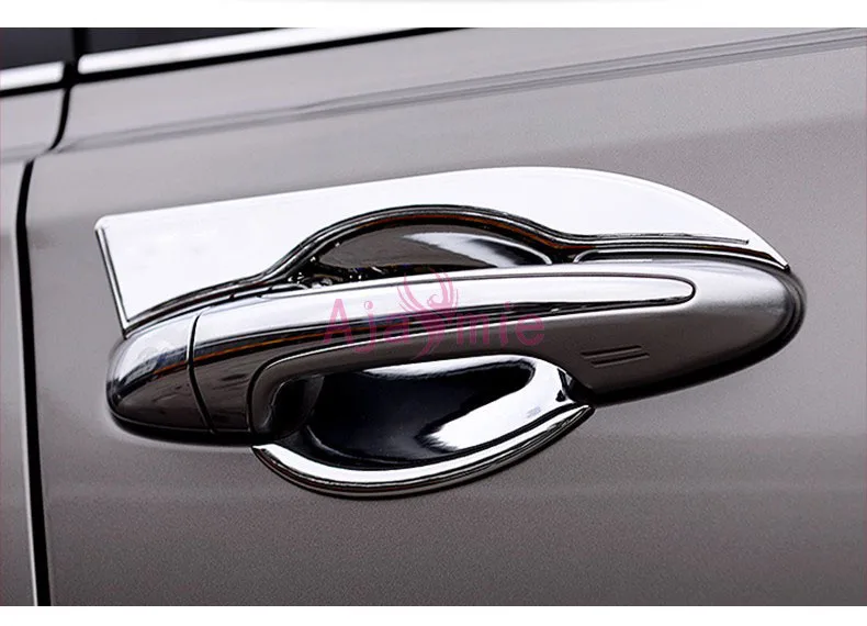 Накладки на дверную ручку для Toyota RAV4 2014 2015 2016 2017 2018|Хромирование| |