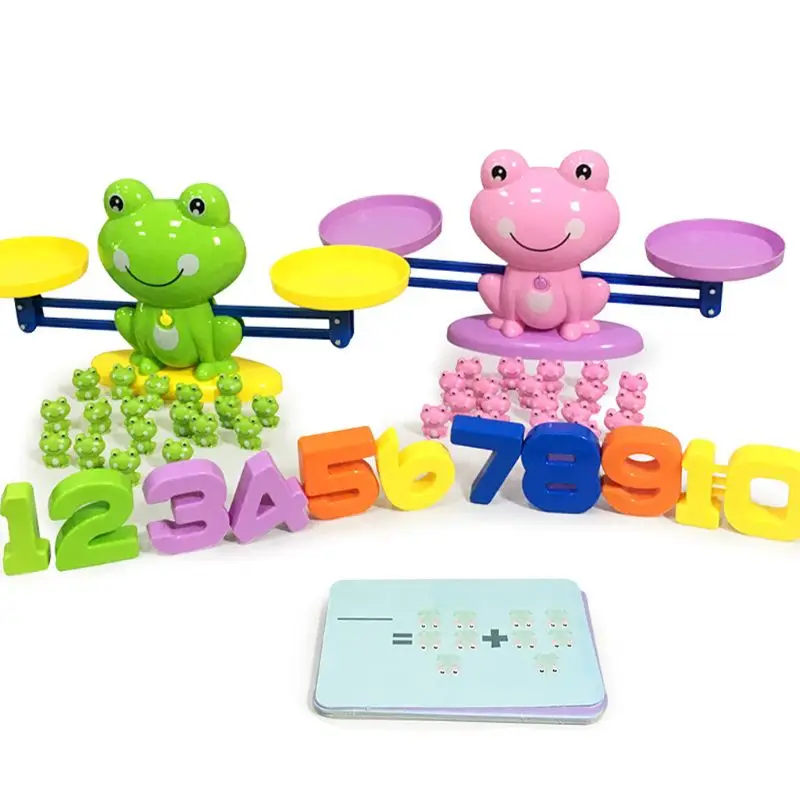 

Cool Math Game, Frog Balance Counting Toys Boys & Girls Educational Number Toy