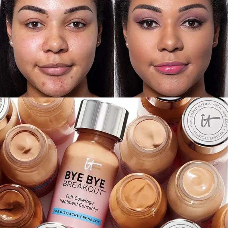 Основа для макияжа под глаза It Cosmetics BYE консилер крем глаз полное покрытие темные