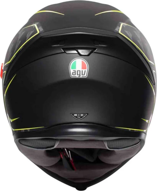 Шлем AGV K-5 S Tornado MATT Black-Yellow Fluo | Автомобили и мотоциклы