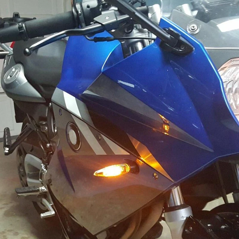 

Motorcycle LED Turn Signals Indicators Turn Lights Replacement for BMW- R1200GS G310R G310GS F800GS F700GS
