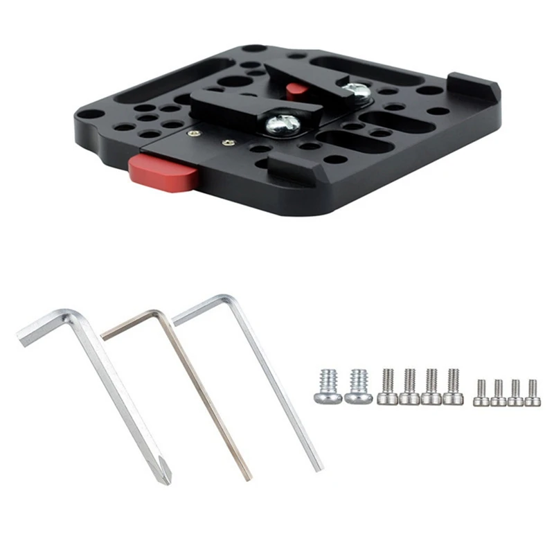 

Camera V-Mount Battery Plate V-Lock Assembly Kit V-Lock Quick Release Plate Set Based on the Standard Camera Accessories