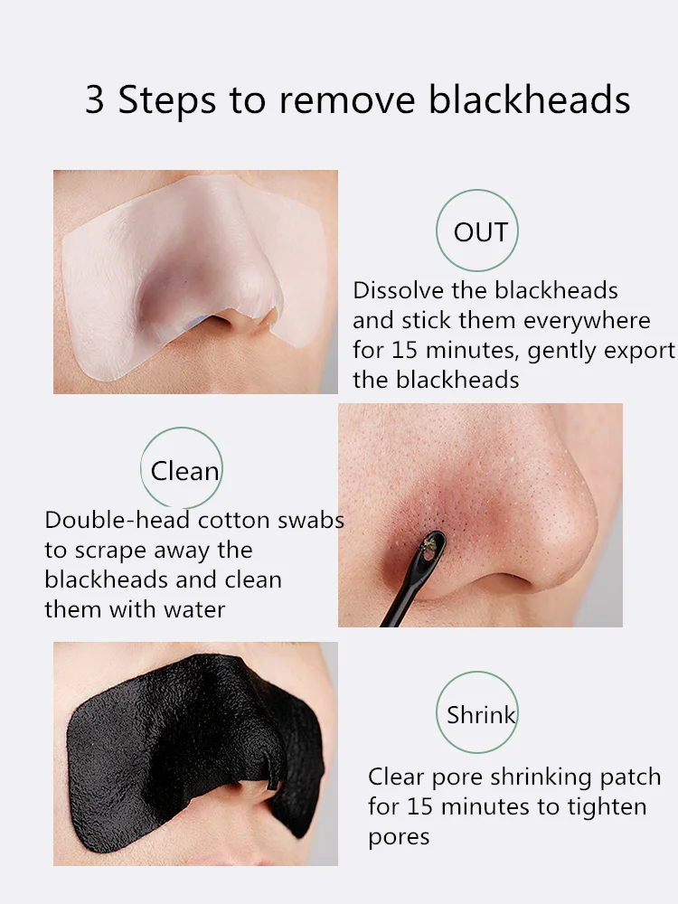 5 пакетов патч для ухода за кожей лица 2 в 1 |