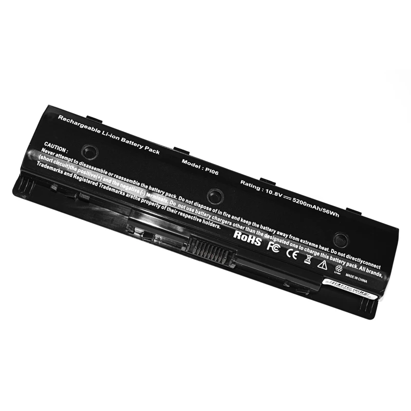 Аккумулятор 4400 мА · ч 11 1 В для Hp PI06 P106 PI06XL PI09 HSTNN-LB4N HSTNN-LB4O HSTNN-YB4N Envy TouchSmart 14 15 17 |