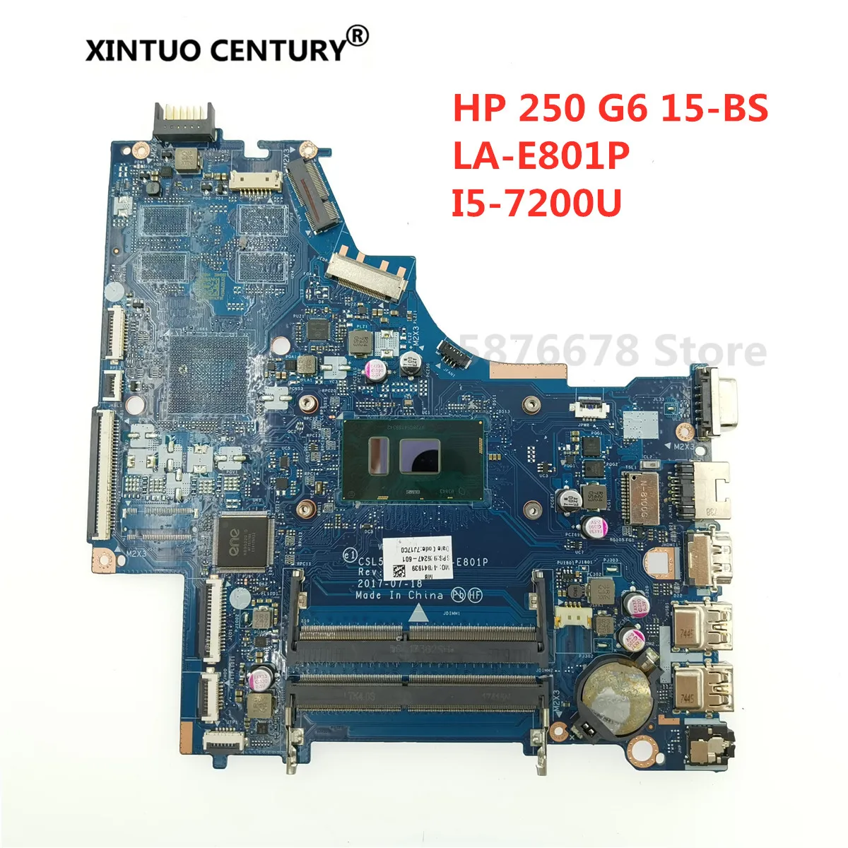926247 601 001 аккумулятор большой емкости для HP 250 G6 15 BS Материнская плата ноутбука