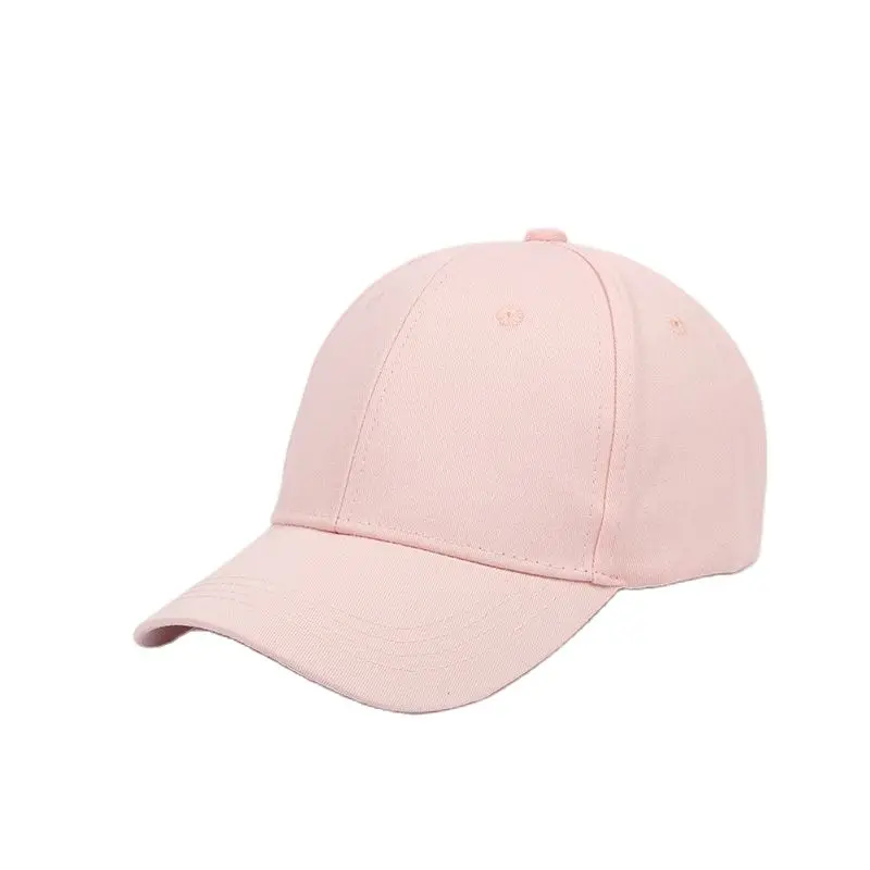 Бейсболка унисекс однотонная Кепка для мужчин и женщин белого черного розового