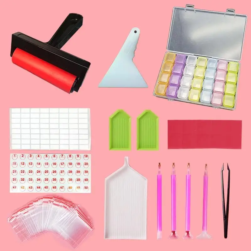 Новый DIY Инструменты для вышивки картин со стразами комплект Ручка ролик глины