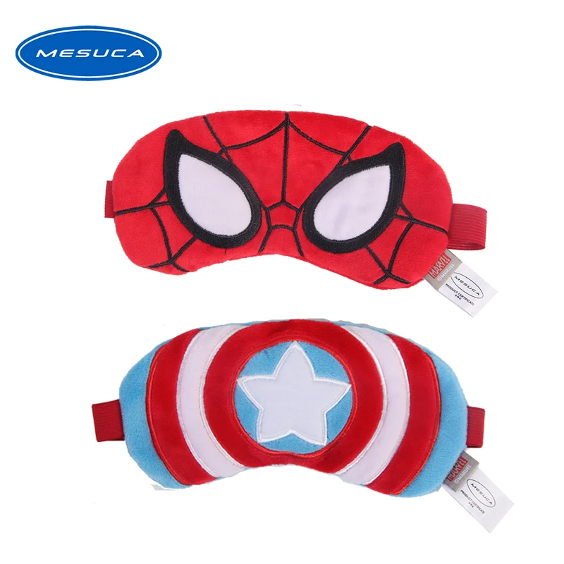 Распродажа маска для сна Marvel плюшевые патчи глаз мягкий модный чехол