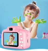 child cartoon mini photo camera toys 2 inch hd screen childrens digital camera video recorder camcorder toys for kids girls gift