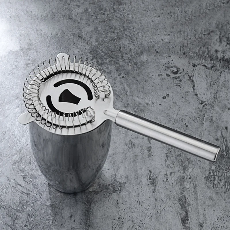 Идеальный бар аксессуары стальной металлический коктейльный фильтр с