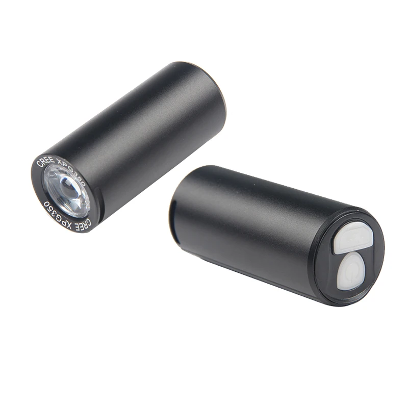 Перезаряжаемый велосипедный передний фонарь 350 люмен и USB IPX4 водонепроницаемый