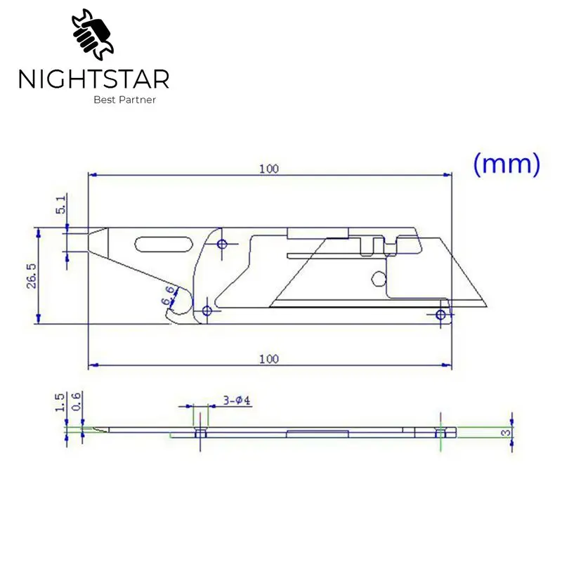 Бумажный нож лезвие бритвы плоская головка Отвертка открывалка для бутылок