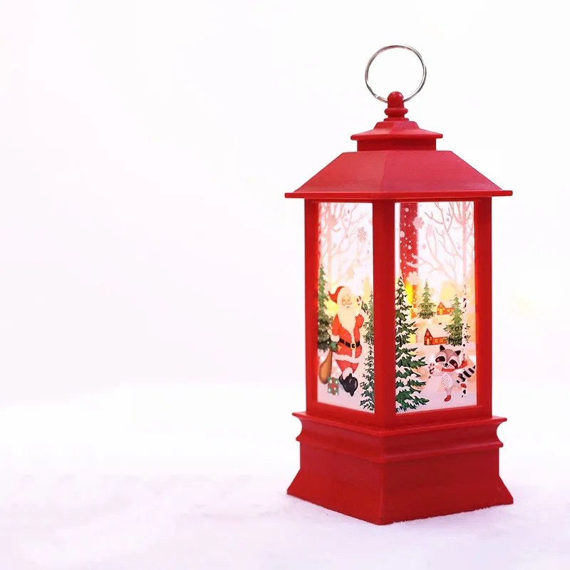 Christmas Decorations For Home Led Christmas Candle With LED Tea light Candles Christmas Tree Decoration New Year Ornament - Color: B