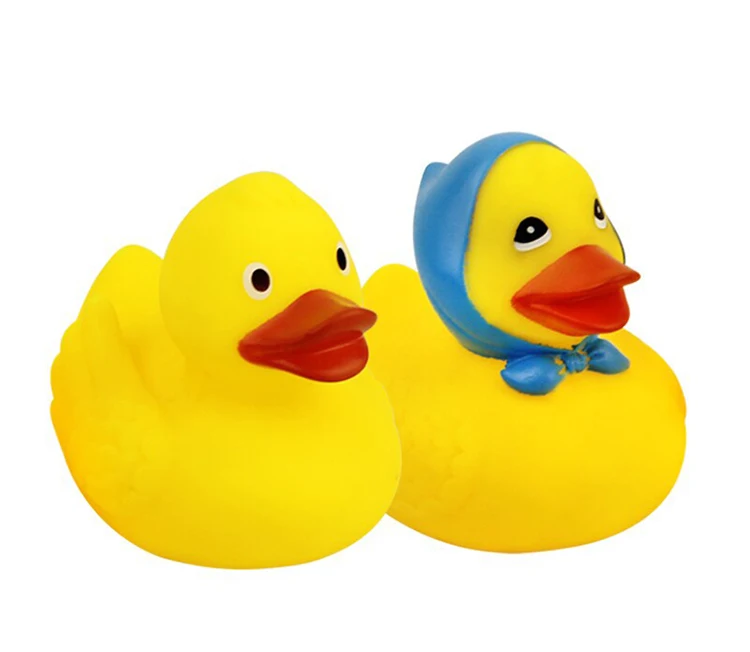 Семья уток, 5 шт., резиновые игрушки утки, милые детские погремушки, игрушки для ванны, сжимающие ВВ, игрушки для воды, Гоночные Игрушки, жёлтые игрушки, утка
