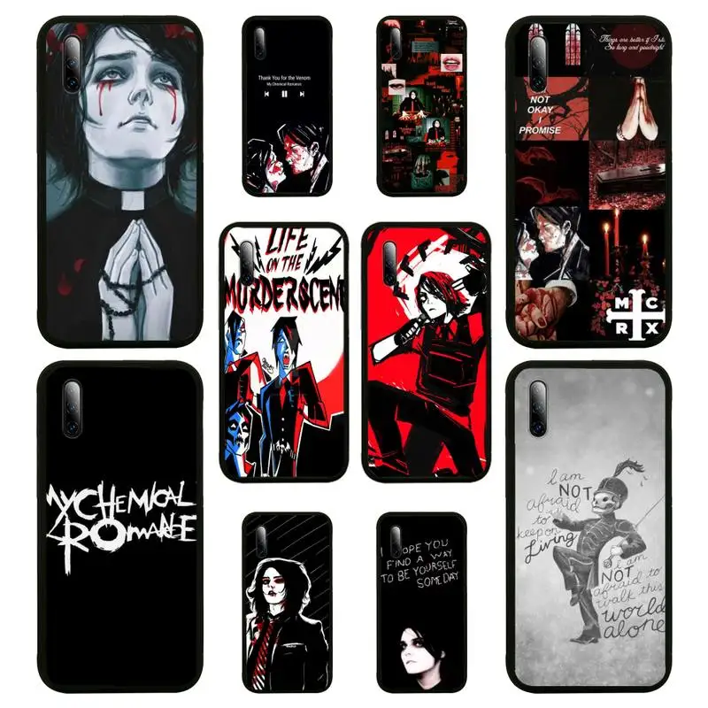 

My Chemical Romance Phone Case For Samsung S Note20 10 2020 S5 21 30 ultra plus A81 Cover Fundas Coque