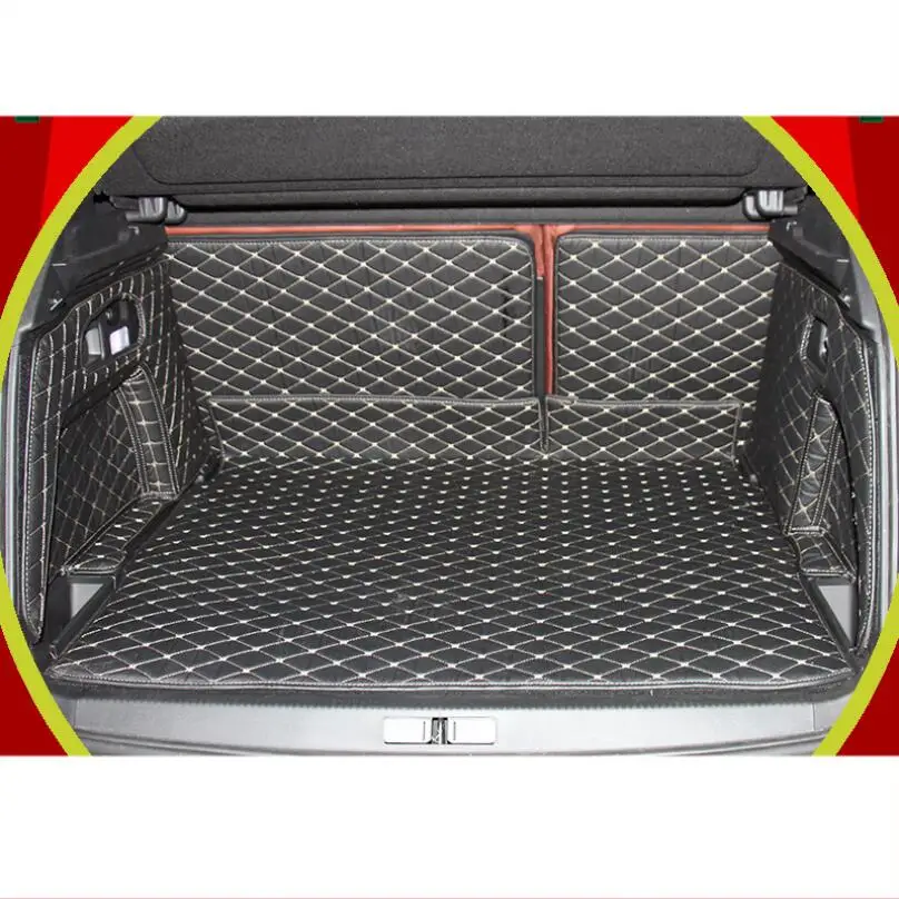 for citroen c4 aircross c5 luxury fiber leather car trunk mat cargo liner 2012 2013 2014 2015 2016 2017 2018 2019 2020