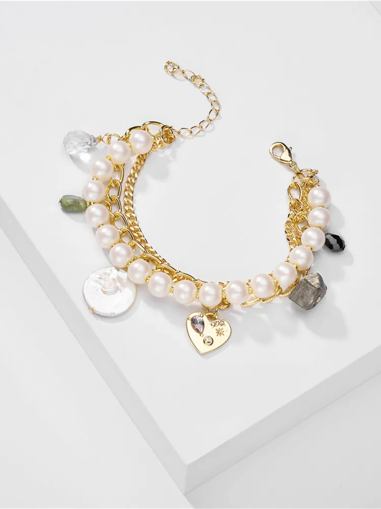 

JOOLIM Shell Pearl Charm Bracelet Wholesale Bracelet Set Statement Bracelet Design Jewelry