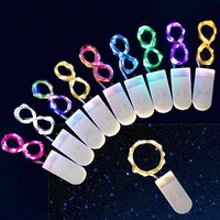 10piece 2m 3m 5m 10m 100 led strings copper wire battery operated christmas wedding party decoration led string fairy lights
