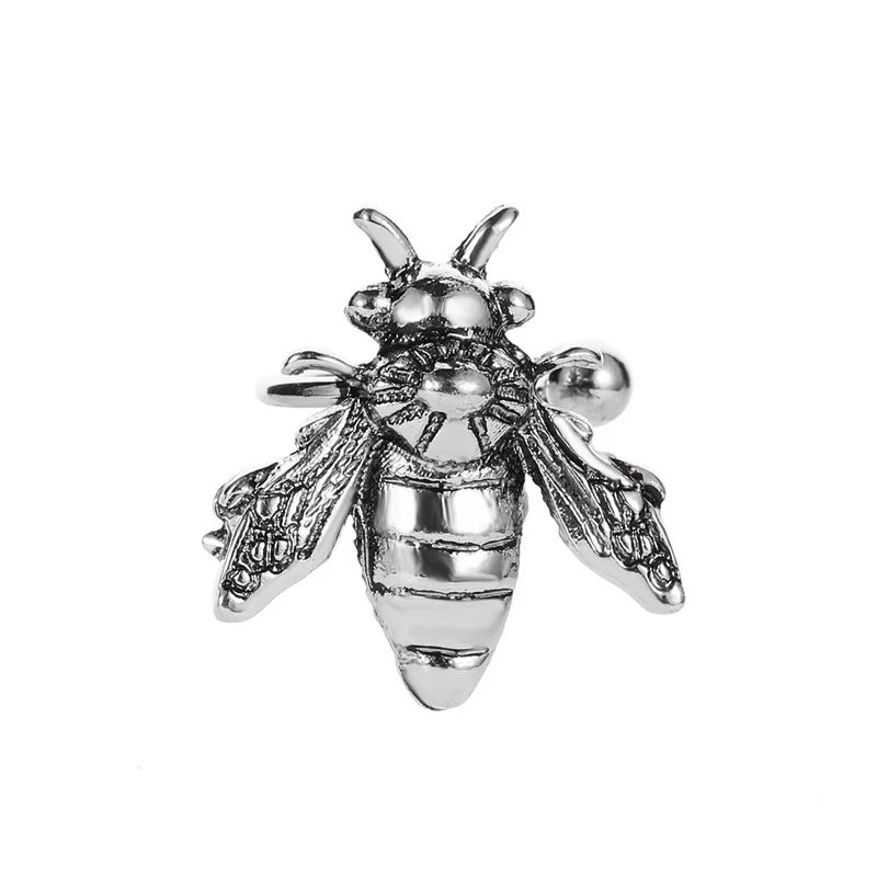 Yobest, простые серьги-каффы для ушей в виде цветка, розовое золото, женские серьги-клипсы с кристаллами, женские серьги-клипсы без пирсинга, Oorbellen Pend - Окраска металла: E02096