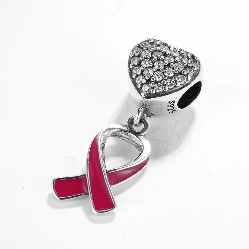 Очаровательные прозрачные хрустальные бусины из фианита оригинал Стерлинговое