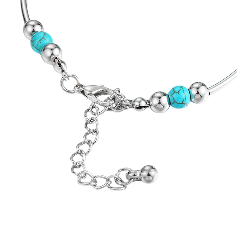 Браслет с бусинами из натурального камня браслеты ручной работы Очаровательная