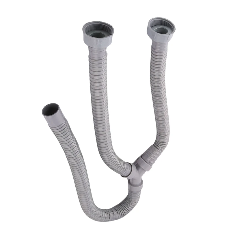 3.3Ft Washing Machine PVC Y Shaped Drain Discharge Hose Washer Pipe Connector | Plumbing Hoses