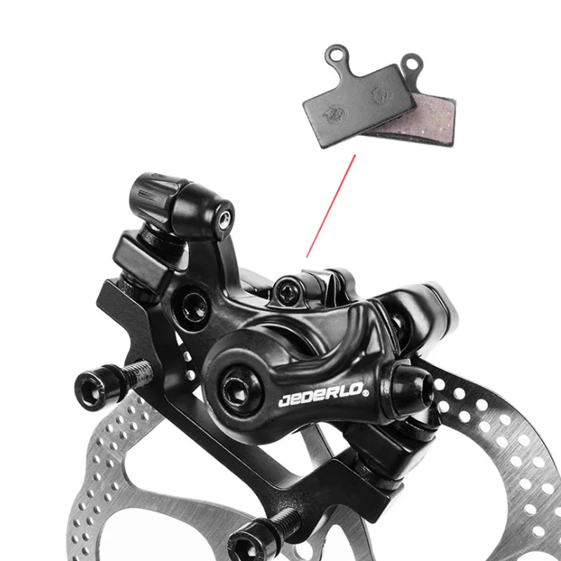 

MTB/Road Bicycle Mechanical Cable Pull Disc Brake Set F160mm R160mm With XTR Brake Pads Calipers Bike Mechanical Disc Brake