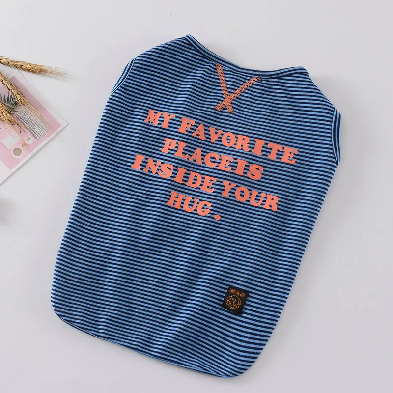 Полосатая одежда для домашних животных классический костюм собак наряд