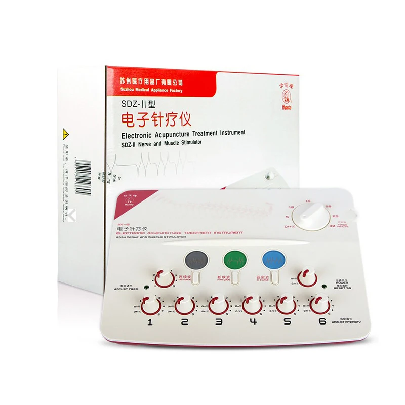 6 канальный выход содействия к электронный прибор для лечения иглоукалыванием SDZ