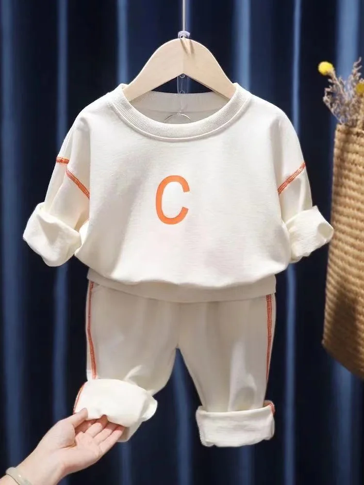 

Spring Baby Cotton Clothes for Kids Set 20201 Autumn Children 2pcs Clothing Set Hoodies+Pants 1-6 Yrs Old Kids Girls Sport Suit