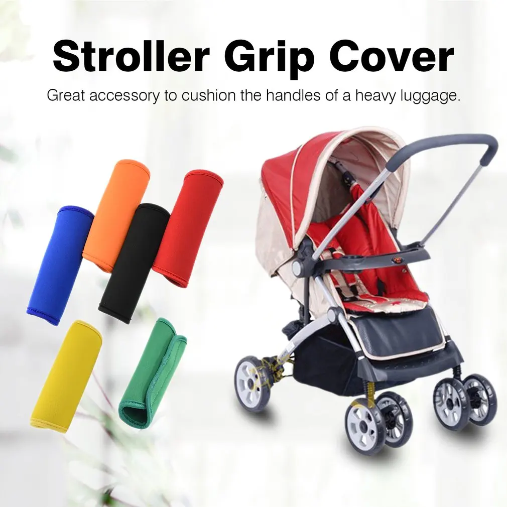 Comfortable Neoprene Luggage Handle Wrap Grip Soft Identifier Stroller Grip Protective Cover for Travel Bag Luggage Suitcase comfortable neoprene luggage handle wrap grip soft identifier stroller grip protective cover for travel bag luggage suitcase