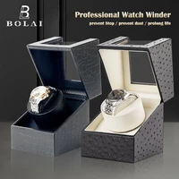 bolai mechanical watch winder for automatic watches watch box mute motor 1 slot wristwatch storage safe box accessories