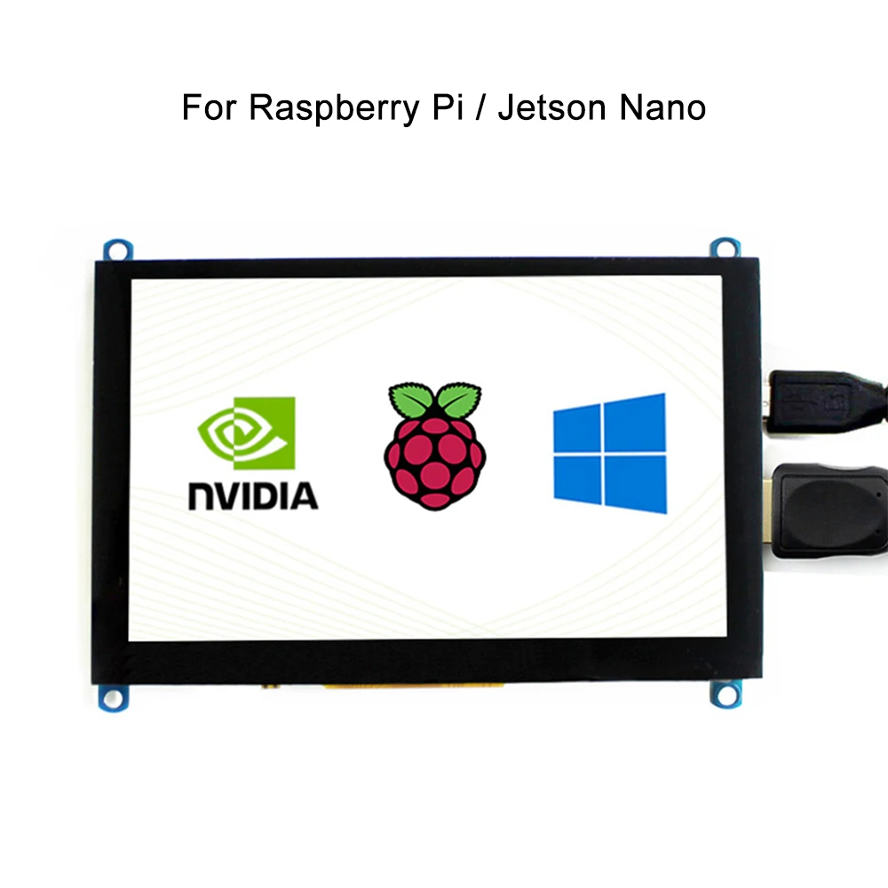 Raspberry Pi4B/3B/Jetson Nano 5 дюймовый сенсорный ЖК дисплей HDMI панель модуль 800*480 интерфейс с