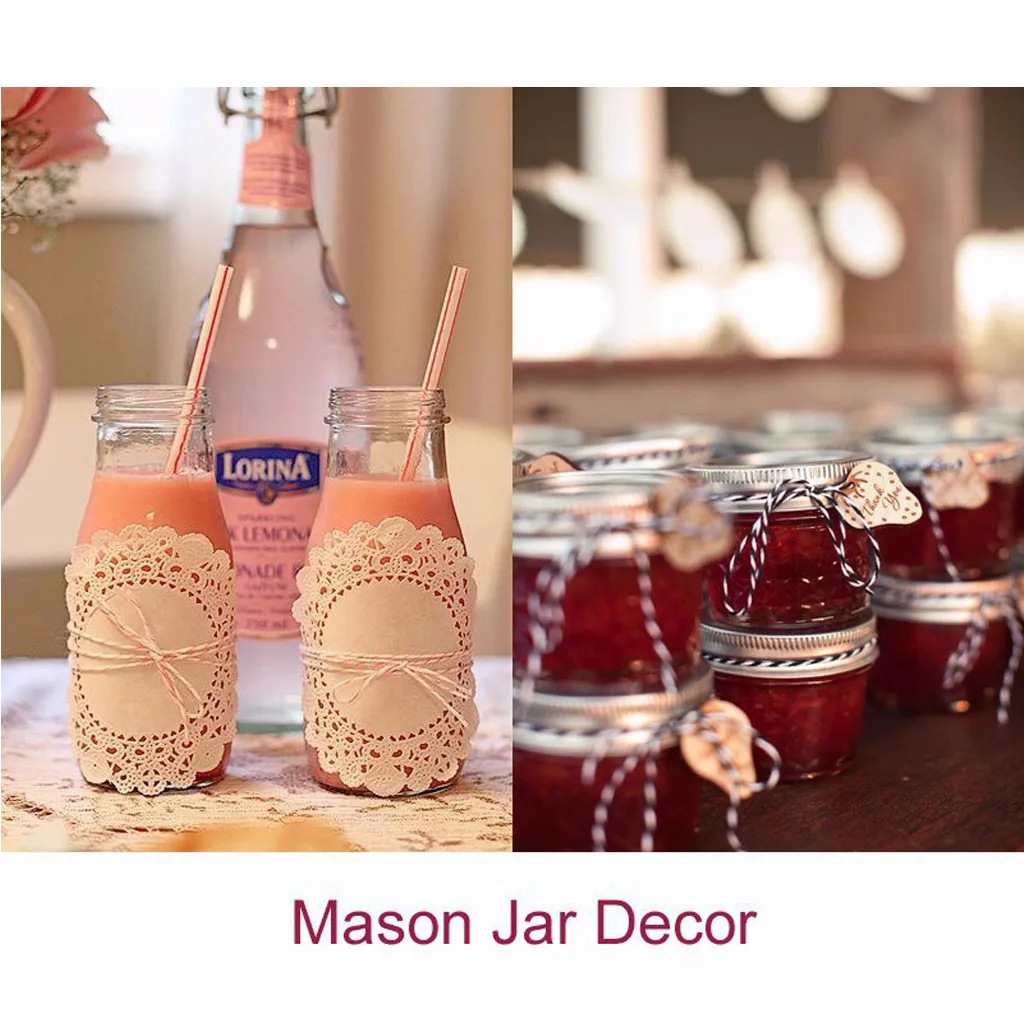 Хлопковая веревка для выпечки двухцветный шпагат деревенские ремесла