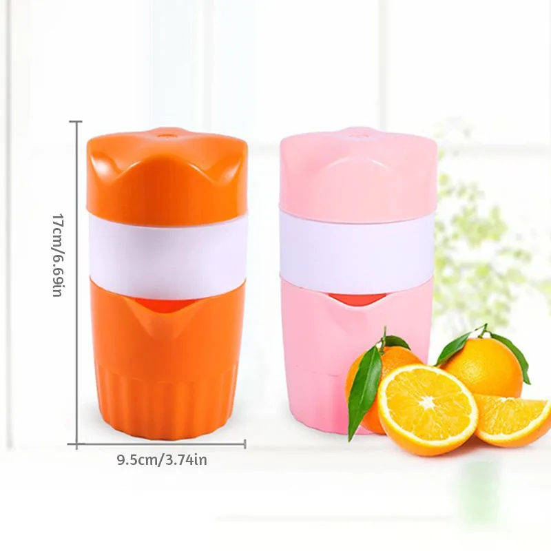 Портативная ручная соковыжималка 300 мл Ример для фруктов Мини цитрусовых лимона